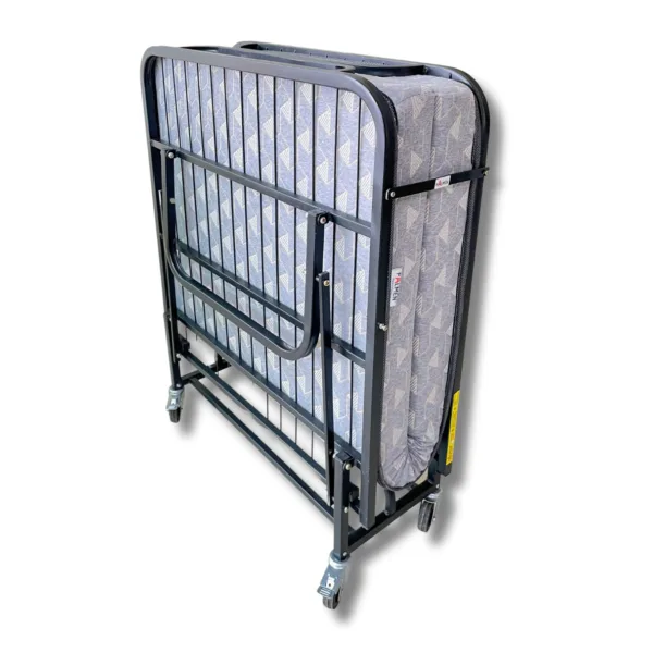 Memory Monarch Roll Away Folding Bed With 4 Inch Memory Foam Mattress